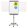 Prestige 2 Mobile Presentation Easel, 3 ft x 2 ft, Silver/White - Image 2
