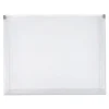 Poly Zip Envelope, Zipper Closure, 10 X 13, Clear, 5/pack