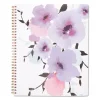Mina Weekly/Monthly Planner, Main Floral Artwork, 11 x 8.5, White/Violet/Peach Cover, 12-Month (Jan to Dec): 2024 - Image 2