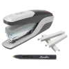 Quick Touch Stapler Value Pack, 28-Sheet Capacity, Black/silver