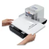 Eh-110f Professional Heavy Duty Flat Clinch Stapler, 100-Sheet Capacity, Gray - Image 2