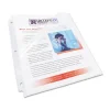 Quick Top And Side Loading Sheet Protectors, Letter, Diamond Clear, 50/box - Image 3