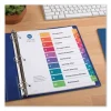 Customizable TOC Ready Index Multicolor Tab Dividers, 10-Tab, 1 to 10, 11 x 8.5, White, Traditional Color Tabs, 1 Set - Image 3