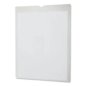 Utili-Jac Heavy-Duty Clear Plastic Envelopes, 8.5 x 11, Letter, 50/Box