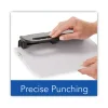 24-Sheet Easy Touch Two- To Seven-Hole Precision-Pin Punch, 9/32" Holes, Black - Image 2