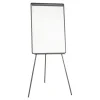 Basic Tripod Melamine Presentation Easel, 22.5 x 42, White/Black