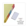 Deluxe Extended Insertable Tab Indexes, 5-Tab, 11 x 8.5, Buff, Assorted tabs, 24 Sets - Image 3