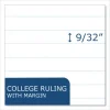 Loose Leaf Paper, 8.5 x 11, 3-Hole Punched, College Rule, White, 150 Sheets/Pack, 24 Packs/Carton, Ships in 4-6 Business Days - Image 3