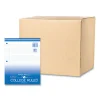 Loose Leaf Paper, 8.5 x 11, 3-Hole Punched, College Rule, White, 150 Sheets/Pack, 24 Packs/Carton, Ships in 4-6 Business Days