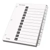 OneStep Printable Table of Contents and Dividers, 12-Tab, Jan. to Dec., 11 x 8.5, White, White Tabs, 1 Set - Image 2