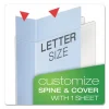 Speedy Xtralife Non-Stick Locking Slant-D Ring Binder, 3 Rings, 5" Capacity, 11 X 8.5, White - Image 2