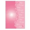 Breast Cancer Awareness Recycled Ruled Monthly Planner/Journal, 10 x 7, Pink Cover, 12-Month (Jan to Dec): 2024