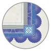 Parchment Certificates, Academic, 8.5 X 11, Ivory With Blue/silver Foil Border, 15/pack - Image 2