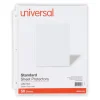 Top-Load Poly Sheet Protectors, Standard Gauge, Letter, Clear, 50/pack