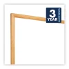 Classic Series Total Erase Dry Erase Boards, 96 x 48, White Surface, Oak Fiberboard Frame - Image 3