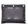 Binder Pencil Pouch, 10 x 7.38, Black/Clear - Image 3