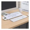 Glass Dry Erase Desktop Computer Pad, 18 x 6, White Surface - Image 3