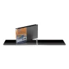 Quickfit Landscape Spreadsheet Round Ring View Binder, 3 Rings, 1" Capacity, 14 X 8.5, Black - Image 2