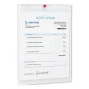 Job Ticket Holders, Heavy Gauge Vinyl, 9 X 12, Clear, 10/pack - Image 3