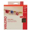 Sticky-Back Fasteners With Dispenser, Removable Adhesive, 0.75″ X 15 Ft, Beige