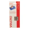 Sticky-Back Fasteners, Removable Adhesive, 0.63″ Dia, Clear, 75/pack