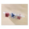 Sticky-Back Fasteners, Removable Adhesive, 0.75″ X 30 Ft, White - Image 2