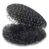 Sticky-Back Fasteners, Removable Adhesive, 0.63″ Dia, Black, 15/pack - Image 2