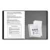 Contemporary Weekly/Monthly Planner, Vertical-Column Format, 11 x 8.25, Graphite Cover, 12-Month (Jan to Dec): 2024 - Image 3