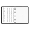 Contemporary Weekly/Monthly Planner, Vertical-Column Format, 11 x 8.25, Graphite Cover, 12-Month (Jan to Dec): 2024 - Image 2