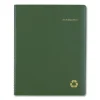 Recycled Weekly Vertical-Column Format Appointment Book, 11 x 8.25, Green Cover, 12-Month (Jan to Dec): 2024 - Image 3