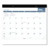 Easy-to-Read Monthly Desk Pad, 22 x 17, White/Blue Sheets, Black Binding, Clear Corners, 12-Month (Jan to Dec): 2024 - Image 3