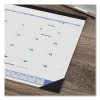 Desk Pad, 22 x 17, White Sheets, Black Binding, Black Corners, 12-Month (Jan to Dec): 2024 - Image 3