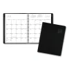 Contemporary Monthly Planner, Premium Paper, 11 x 9, Black Cover, 12-Month (Jan to Dec): 2024