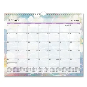 Dreams Monthly Wall Calendar, Dreams Seasonal Artwork, 15 x 12, Multicolor Sheets, 12-Month (Jan to Dec): 2024