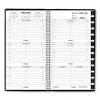 Compact Weekly Appointment Book, 6.25 x 3.25, Black Cover, 12-Month (Jan to Dec): 2024 - Image 3