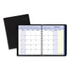QuickNotes Weekly/Monthly Planner, 10 x 8, Black Cover, 13-Month (July to July): 2023 to 2024