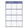 Vertical/Horizontal Erasable Quarterly/Monthly Wall Planner, 24 x 36, White/Blue Sheets, 12-Month (Jan to Dec): 2024 - Image 3