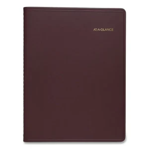 Weekly Appointment Book, 11 x 8.25, Winestone Cover, 13-Month (Jan to Jan): 2024 to 2025