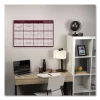 Reversible Horizontal Erasable Wall Planner, 48 x 32, Assorted Sheet Colors, 12-Month (Jan to Dec): 2024 - Image 3