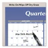 Vertical/Horizontal Erasable Quarterly/Monthly Wall Planner, 24 x 36, White/Blue Sheets, 12-Month (Jan to Dec): 2024 - Image 2