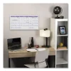 Deluxe Three-Month Reference Wall Calendar, Horizontal Orientation, 24 x 12, White Sheets, 15-Month (Dec-Feb): 2023 to 2025 - Image 2