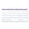 Deluxe Three-Month Reference Wall Calendar, Horizontal Orientation, 24 x 12, White Sheets, 15-Month (Dec-Feb): 2023 to 2025 - Image 3