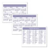 Flip-A-Week Desk Calendar and Base, 7 x 5.5, White Sheets, 12-Month (Jan to Dec): 2024 - Image 3
