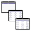 Monthly Desk/Wall Calendar with Plastic Backboard and Bonus Pages, 11 x 8, White/Violet/Red Sheets, 12-Month (Jan-Dec): 2024 - Image 2