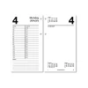 Large Desk Calendar Refill, 4.5 x 8, White Sheets, 12-Month (Jan to Dec): 2024 - Image 3
