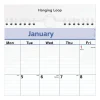 QuickNotes Wall Calendar, 12 x 17, White/Blue/Yellow Sheets, 12-Month (Jan to Dec): 2024 - Image 3