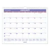 Move-A-Page Three-Month Wall Calendar, 12 x 27, White/Red/Blue Sheets, 15-Month (Dec to Feb): 2023 to 2025 - Image 2