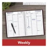 DayMinder Weekly Planner, Vertical-Column Format, 8.75 x 7, Black Cover, 12-Month (Jan to Dec): 2024 - Image 2