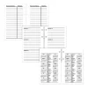 Financial Desk Calendar Refill, 3.5 x 6, White Sheets, 12-Month (Jan to Dec): 2024 - Image 2