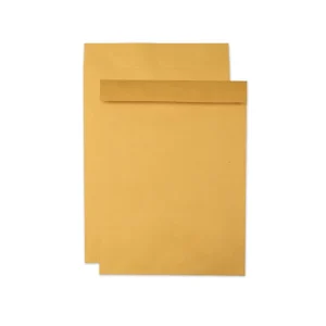 Jumbo Size Kraft Envelope, Cheese Blade Flap, Fold-Over Closure, 15 x 20, Brown Kraft, 25/Pack